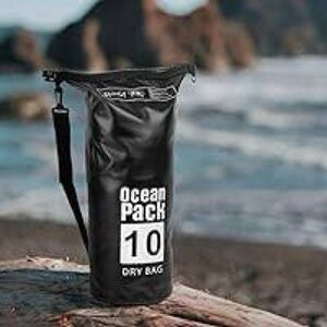 NIP Black Waterproof Ocean Pack Dry Bag